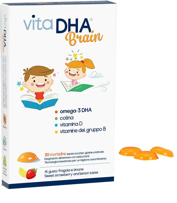 VitaDHA Brain Integratore Alimentare 30 Morbidine