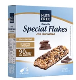 Nutrifree Barrette Special Flakes Cioccolato 24,8 G X 5