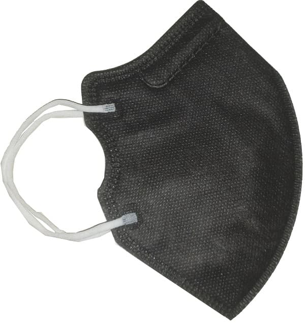 2A MASCHERINA FFP2 NR NERO 1PZ