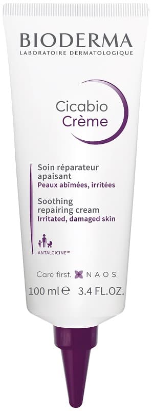 Bioderma Cicabio Crema Lenitiva e Ristrutturante Pelle Danneggiata 100ml