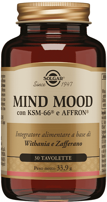 Solgar Mind Mood Integratore Benessere Mentale 30 Tavolette