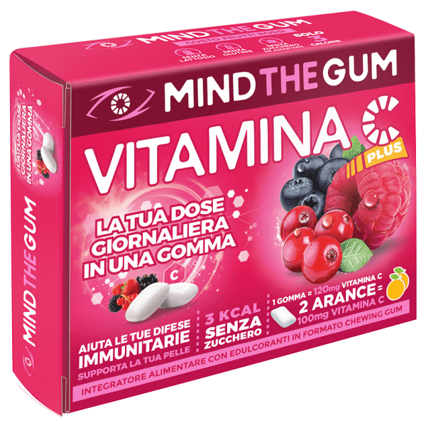 C-Gum Frutti Rossi 18 Gomme Vitamina C