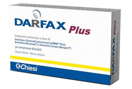 Darfax Plus Integratore Per Drenaggio Dei Liquidi e Per Il Microcircolo 1425 mg 30 Compresse