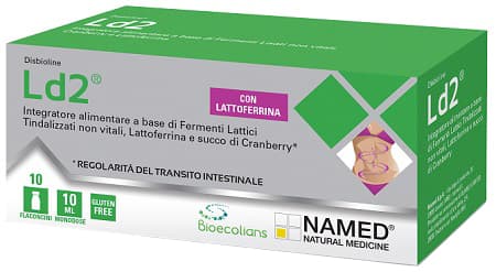 Named LD2 integratore 10 Flaconcini Monodose