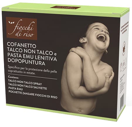 Fiocchi Di Riso Cofanetto Talco Non Talco + Pasta Emu Dopopuntura