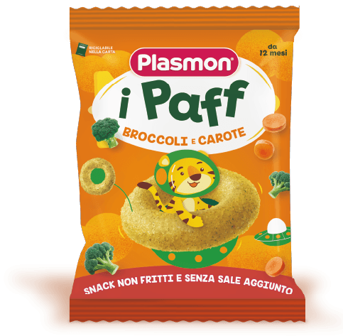 Plasmon paff anellini broccoli carota 15 g