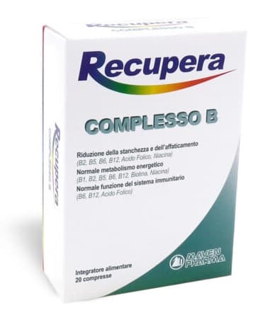 Recupera complesso b 20 cpr