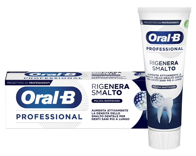 Oral-B Dentifricio Professional Rigenera Smalto Pulizia Quotidiana 75ml