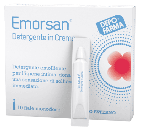 Emorsan detergente crema 10 fiale da 3,5 ml