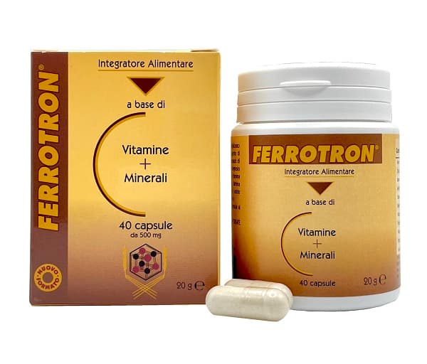 Ferrotron Integratore 40 Capsule