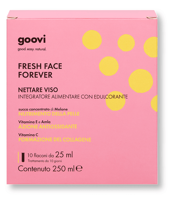 Goovi Nettare Viso Integratore Antiossidante 10 Flaconi da 25ml