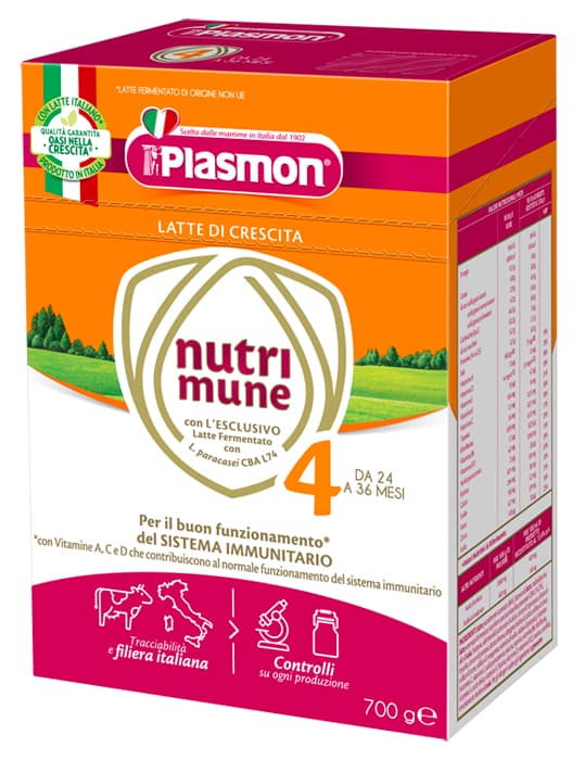 Plasmon nutr.stage4 polv.700g