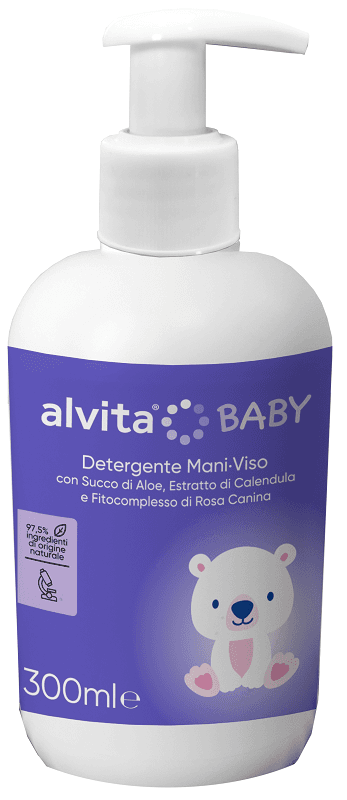 Alvita Baby Detergente Mani Viso Delicato 300 ml