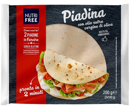 Nutrifree piadina 2 pezzi da 100 g food&amp;club