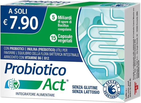 Probiotico act 15 capsule vegetali