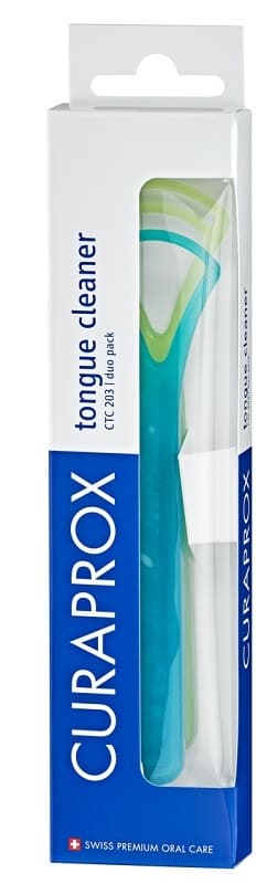 Curaprox pulisci lingua ctc 203 2 pezzi