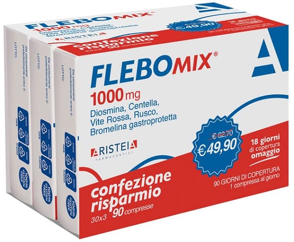 FLEBOMIX 1000 MG TRI-PACK 90 COMPRESSE