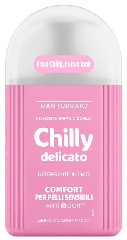 Chilly Delicato Detergente Intimo pH 5 Per Pelle Sensibile 300 ml
