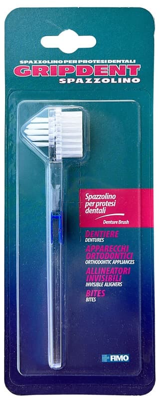 GRIPDENT SPAZZOLINO PER PROTESI DENTALI