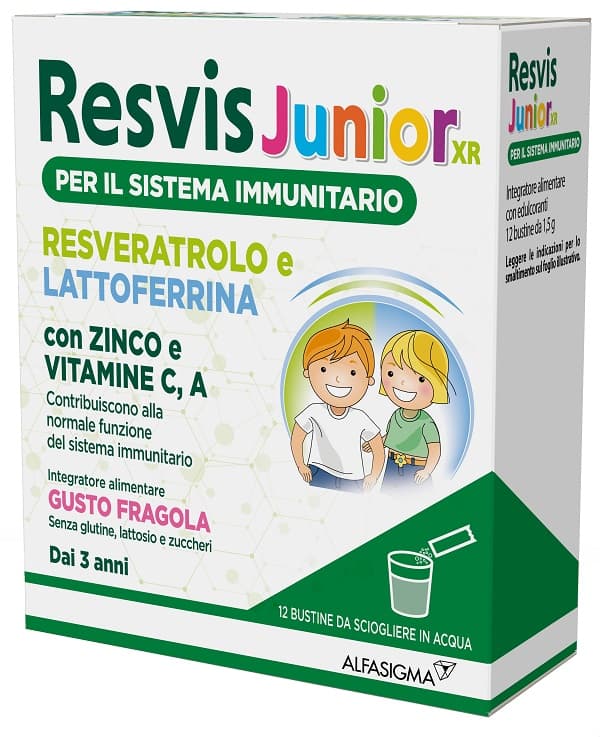 Resvis junior xr 12 bustine