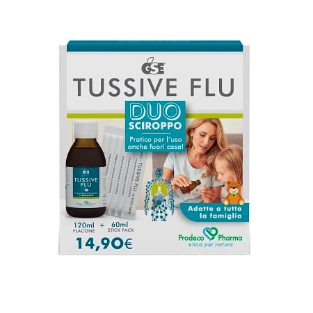 Gse Tussive Flu Duo Flacone + Stick Pack