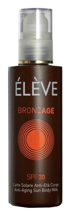Élève Bronzage Latte Solare Protezione 30 Anti-Età Corpo 200 ml