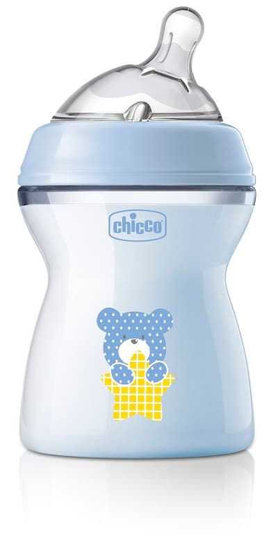 Chicco Biberon Natural Feeling 2M+ Boy 250 ml