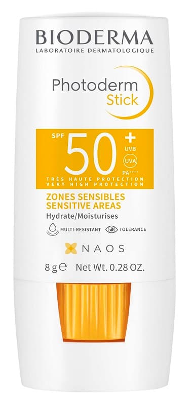 Bioderma Photoderm Max Stick SPF50+ Solare Labbra e Zone Sensibili 8 g