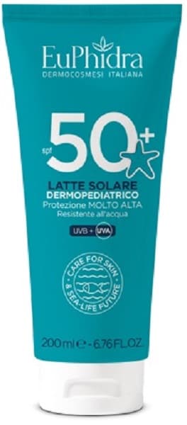 EuPhidra Kaleido Uv System Latte Solare Dermopediatrico SPF50+ 200 ml