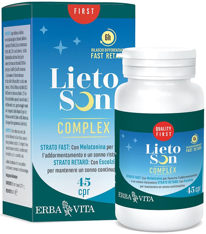 Erba Vita Lietoson Integratore Per il Sonno 45 Capsule