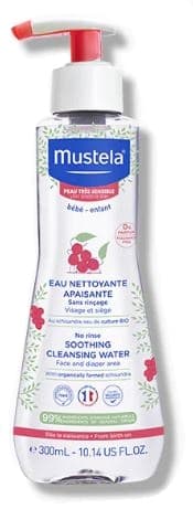 Mustela Fluido Detergente Lenitivo Senza Risciacquo Per Neonati e Bambini 300 ml