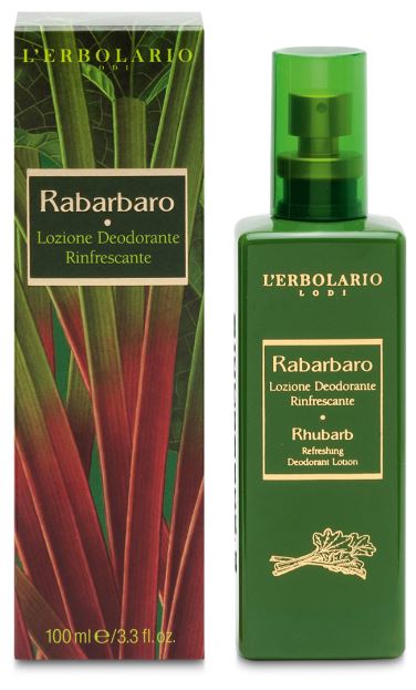 Rabarbaro lozione deodorante rinfrescante 100 ml