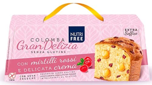Nutrifree Colomba Gran Delizia Senza Glutine 400 g