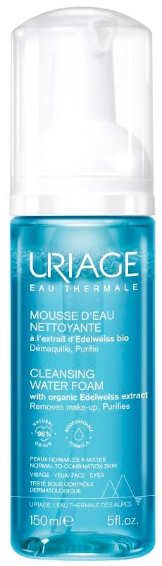 Uriage Eau Thermale Nettoyante Mousse Detergente All'acqua Termale 150 ml