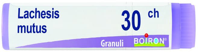 Lachesis Mutus 30Ch Globuli Monodose Boiron