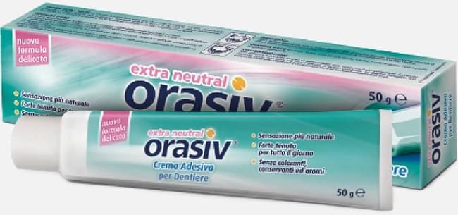 Orasiv Extra Neutral Crema Adesiva Per Dentiere 50 g