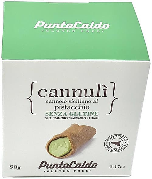 Punto Caldo Cannulì al Pistacchio Senza Glutine 90 gr