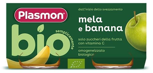 Plasmon Omog Banana Mela Bio2p