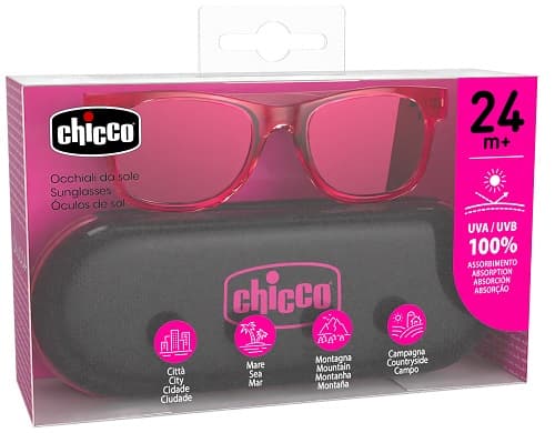 Occhiale 24m+ bimba trasp