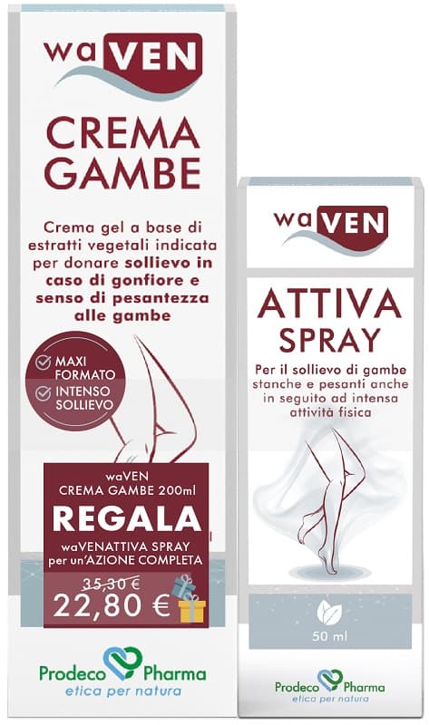 WAVEN CREMA GAMBE 200 ML