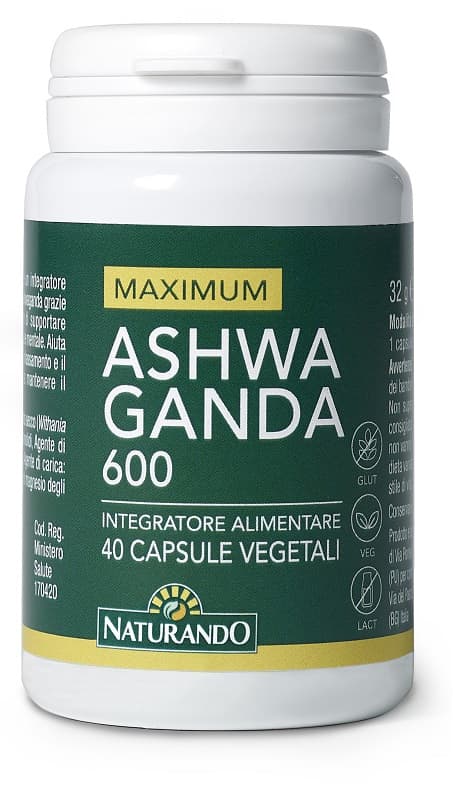 MAXIMUM ASHWAGANDHA 600 40CPS