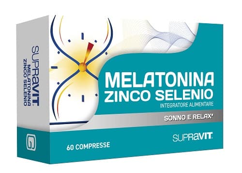 SUPRAVIT MELATONINA ZINCO SELENIO 60 COMPRESSE