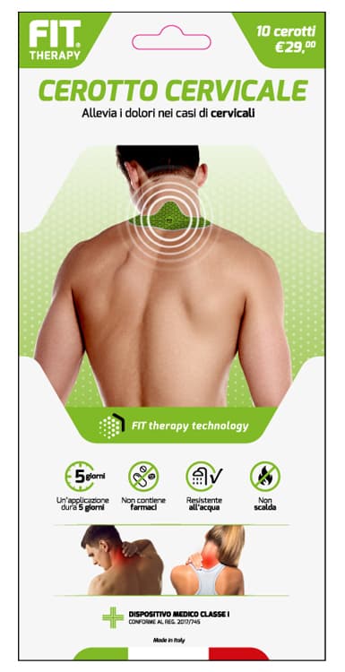 Fit Therapy Patch Cerotto Cervicale, 10 cerotti