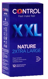 Control Nature XXL Profilattici 12 Pezzi