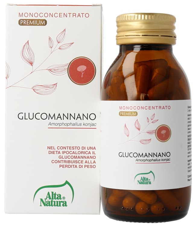 Glucomannano 100 capsule 500 mg