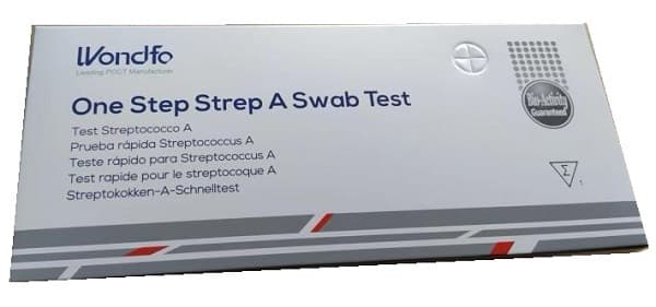 Test Autodiagnostico One Step Strep A Rilevazione Qualitativa Antigene Streptococco A In Tamponi Faringei Gammadis