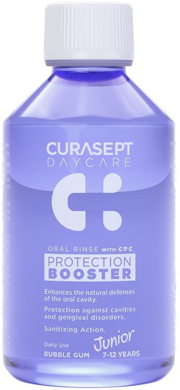 Curasept Daycare Protection Booster Junior Bubble Gum 250 ml