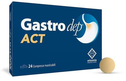 GASTRODEP ACT 24 COMPRESSE MASTICABILI