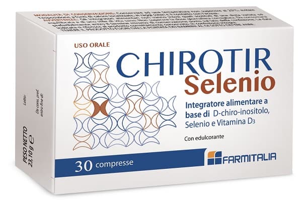 Chirotir selenio 30 compresse