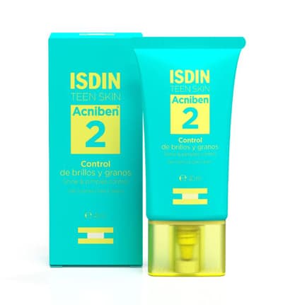 Isdin Acniben Repair Facia Gel Crema Viso Trattamento Lenitivo e Riparatore 40 Ml